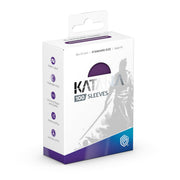 Ultimate Guard Katana Card Sleeves: 100 Standard Size TCG Sleeves, 66 x 91mm, Iris Bloom Back, Tournament Quality, No PVC & Acid-Free, High Clarity