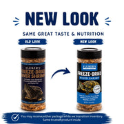 Fluker's Freeze Dried River Shrimp, Nutrient-Packed, Ideal for Lizards, Reptiles, Birds, Fish, Hedgehogs, 1 Oz
