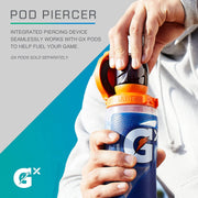 Gatorade Gx Bottle, Marble White, 30 Ounces