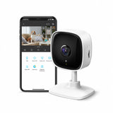 Tapo 1080P Indoor Security Camera, Baby Monitor, Dog Camera, Wired, C100 | Motion Detection, 2-Way Audio, Siren, Night Vision, Cloud & SD Card Storage, Works w/Alexa & Google Home