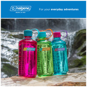 Nalgene 32 oz Narrow Mouth Water Bottle, Amethyst | BPA-Free, Durable & Lightweight, Leak Proof, Dishwasher Safe, Large Reusable Plastic Bottle for Hiking, Gym, Work & Travel