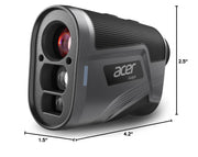 Acer Gadget Golf Rangefinder with Slope On/Off, 800/1200Yards, Golf Gifts | 6X Magnification with Flag Pole Locking Vibration, Rechargeable Battery with Magnetic Stripe, Golf Accessories for Men.