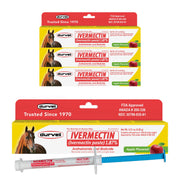 Ivermectin Paste Dewormer - 6.08g dose @ 1.87%-Apple Flavored, 3 Count