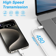 iPhone 18 17 16 15 Charger Fast Charging 10FT - 20W USB C Charger Block | Type C Charger Fast Charging with 10FT Extra Long USB C to C Cable for iPhone 18 17 16 15 Pro Max, Duo, iPad (White)