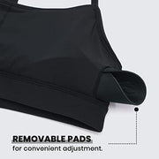 CRZ YOGA Butterluxe Y Back Sports Bras | Light Support, Removable Pads, Yoga, Extremely Soft, Scoop Neck, Spaghetti Strap, for Women