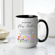 Custom Name Teacher Mug – Appreciation Gift for Teachers