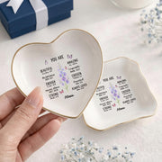 Personalized Name Christian Jewelry Dish – Custom Scripture Ring Tray, Faith Gift for Her