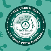 Oxbow Western Timothy Hay, Rabbit & Guinea Pig Hay, High Fiber, USA, 90 oz | Oxbow Timothy Hay, Bunny Hay For Rabbits, Guinea Pigs, Bunnies and Chinchillas, Hand-Sorted, De-Dusted, Made in USA