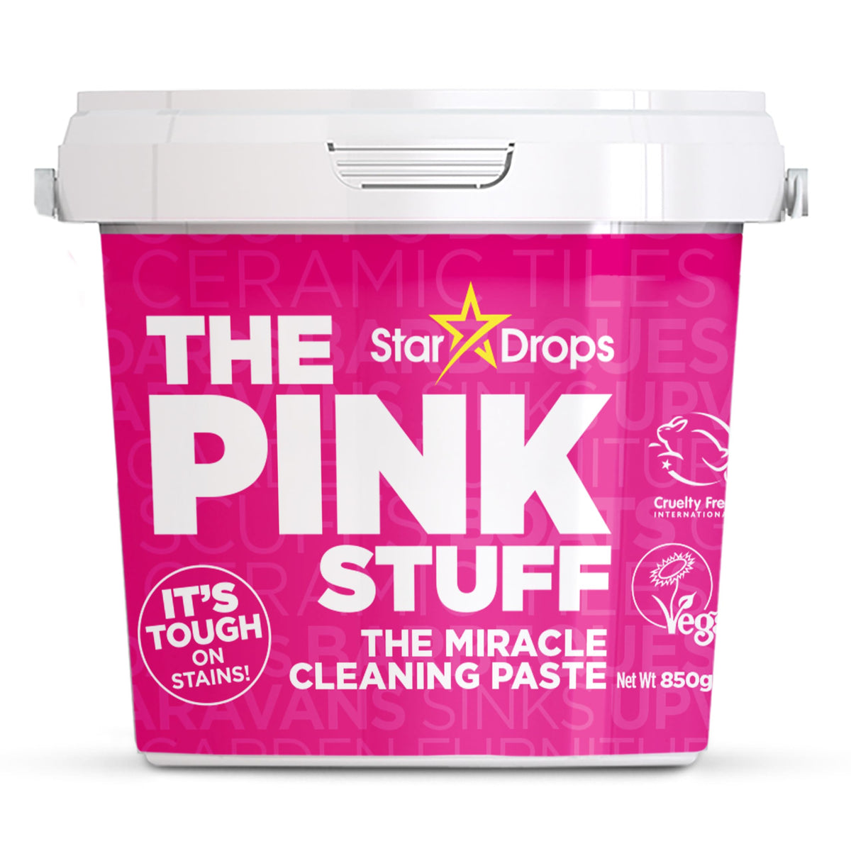 Pink Stuff Miracle Cleaning Paste -850g | The Powerful All Purpose Multi Surface Cleaner For Ovens Bathrooms Kitchens And More