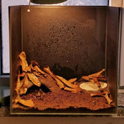 BNOSDM Reptile Soil Substrate Fluffy Small-Strand Reptile Substrate and Snake Bedding Clean Natural Terrarium Bedding for Lizards Snakes Tortoises Tarantulas