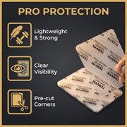 120 Pack Trading Card Shipping Protectors-3.5"x4.5"