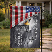One Nation Under God 250 Years of Blessing (1776–2026) - House Flag/Garden Flag