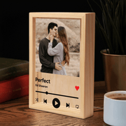 Custom Music Light with Photo - Custom Gift For Couple, Girlfriend, Boyfriend, Husband, Wife | Valentine, Anniversary | Bedroom, Home Decor