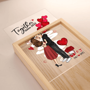 Together Since - Custom Light Box - Personalized Gift For Couple, Girlfriend, Husband, Wife, Her, Him |  Valentine, Anniversary