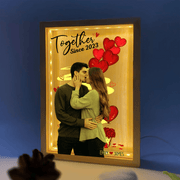Together Since - Custom Light Box - Personalized Gift For Couple, Girlfriend, Husband, Wife, Her, Him |  Valentine, Anniversary