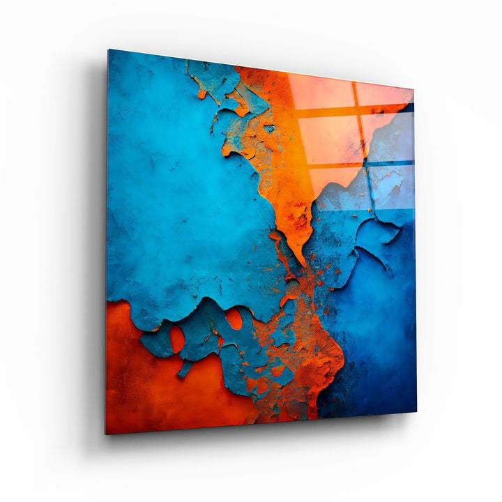 Cracked Wall | Glass Wall Art