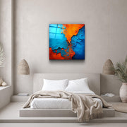 Cracked Wall | Glass Wall Art