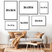 Together To The End - Custom Canvas Prints - Personalized Gift For Grandparent, Couple, Valentine, Anniversary, Husband, Wife, Her/Him