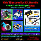 Kids Electronics Kit Bundle - FREE Tools