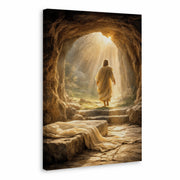 Resurrection Light Jesus Christian Wall Art Poster/Canvas