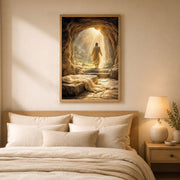 Resurrection Light Jesus Christian Wall Art Poster/Canvas