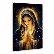 Blessed Mother’s Grace Poster Featuring the Divine Beauty of Mary Poster/Canvas
