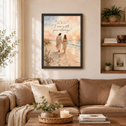 I Am With You Always Matthew 28:20 Christian Wall Art Poster/Canvas