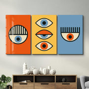 Cleopatra Trio | Glass Wall Art
