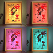 Together Since - Custom Light Box - Personalized Gift For Couple, Girlfriend, Husband, Wife, Her, Him |  Valentine, Anniversary
