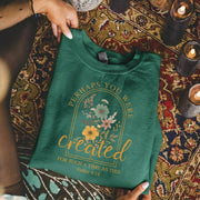 Created For Such A Time As This Floral Arch Design - Faith Floral - Unisex Tshirt / Hoodie / Sweatshirt [GILDAN]