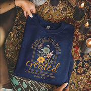 Created For Such A Time As This Floral Arch Design - Faith Floral - Unisex Tshirt / Hoodie / Sweatshirt [GILDAN]