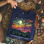 [COMFORT T-SHIRT]If The Stars Were Made To Worship Landscape Christian Design