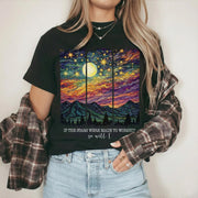 [COMFORT T-SHIRT]If The Stars Were Made To Worship Landscape Christian Design