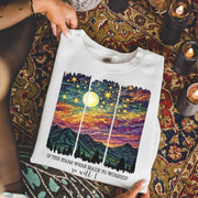 [COMFORT T-SHIRT]If The Stars Were Made To Worship Landscape Christian Design