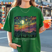 [COMFORT T-SHIRT]If The Stars Were Made To Worship Landscape Christian Design