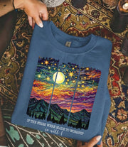 [COMFORT T-SHIRT]If The Stars Were Made To Worship Landscape Christian Design