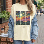 [COMFORT T-SHIRT]If The Stars Were Made To Worship Landscape Christian Design