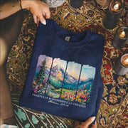 [COMFORT T-SHIRT] Fearfully & Wonderfully Created Mountain Landscape – Landscape of Creation