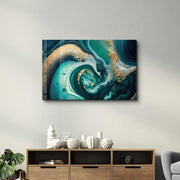 Marble Collection H23 Island | Glass Wall Art