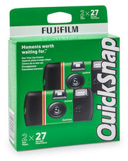 Fujifilm QuickSnap Flash 400 One-Time-Use Camera - 2 Pack