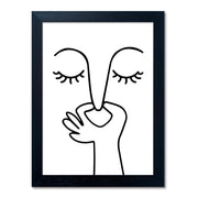 Black and White Bathroom Wall Decor Bad Smell Humorous Wall Art Funny Guest Toilet Picture Print Painting Modern Minimalistic Bathroom Sign