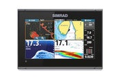 Simrad GO Chartplotter and Fish Finder, with Transducer and Radar Options, Preloaded C-MAP Discover Chart Card