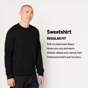 Amazon Essentials Men's Crewneck Fleece Sweatshirt
