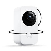 WYZE Indoor Cam Pan, 2K Pan-Tilt Security Camera for Baby/Pet Monitoring | AI Motion Tracking, IR Night Vision, 2-Way Audio, Physical Privacy Mode, Works with Alexa and Google Assistant