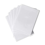 Vault X Exact Fit Inner Sleeves (500 Pack) Clear for Trading Cards | Double-sleeve cards inside toploaders & holders. Perfect-fit clear inner sleeves, acid-free. 500-pack, archival-safe.