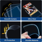 200 Card Sleeves Hard Plastic, Trading Card Holder (100 Hard + 100 Soft) | 3"x 4" Sports Cards Protectors, 35pt Baseball Card Holder Hard Cases fit for Baseball Sports MTG PKM Cards