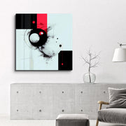 Modern Lines | Glass Wall Art