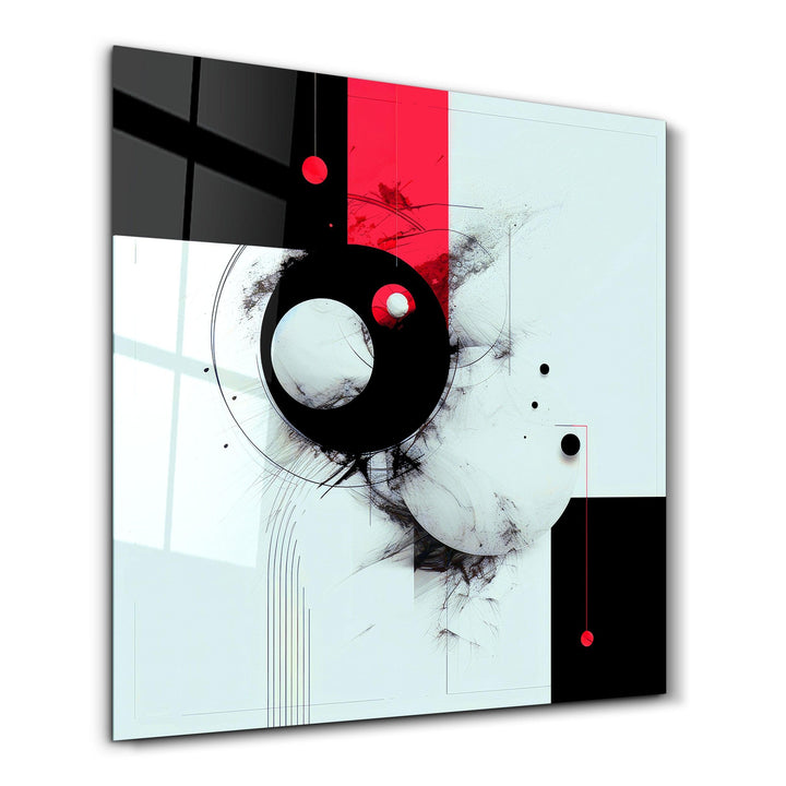 Modern Lines | Glass Wall Art