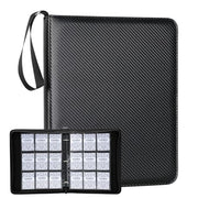 Card Binder – 720 Capacity, Zippered Trading Card Holder for MTG, Sports & Collectible Cards – Acid-Free, Durable & Travel-Friendly Storage (Black, 9 Pocket)