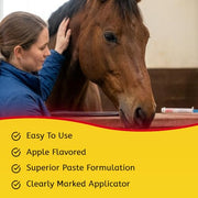 Ivermectin Paste Dewormer - 6.08g dose @ 1.87%-Apple Flavored, 3 Count